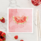 Wassermelone Serviette (Beispiel)
