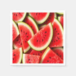 Wassermelone Serviette