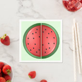 Wassermelone Serviette (Beispiel)