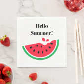 Wassermelone Serviette (Beispiel)
