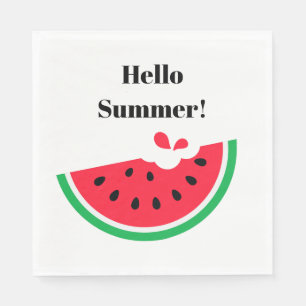 Wassermelone Serviette