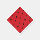 Wassermelone Serviette (Ecke)