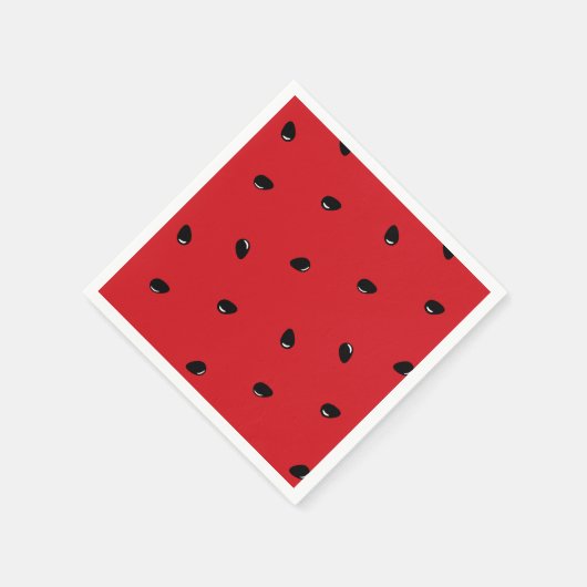 Wassermelone Serviette (Ecke)