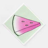 Wassermelone Serviette (Ecke)