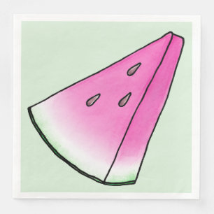 Wassermelone Serviette