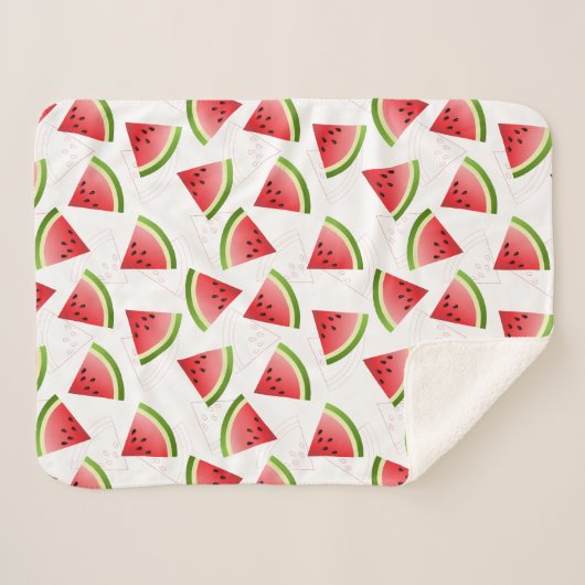 Wassermelone Sherpadecke (Vorderseite (Horizontal))