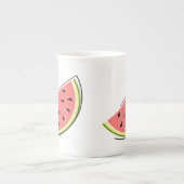 Wassermelone Slice 2 Porzellantasse (Vorderseite)