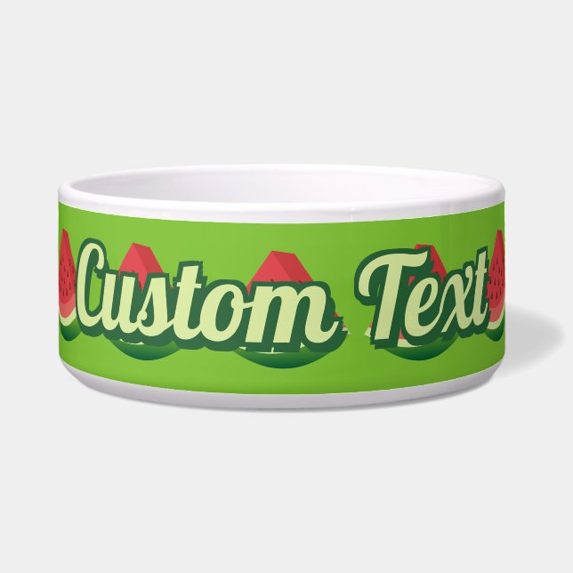 Wassermelone Slice Bowl Napf (Vorderseite)