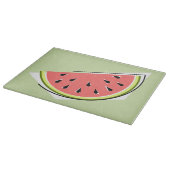 Wassermelone Slice Green Schneidebrett (Ecke)