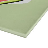 Wassermelone Slice Green Schneidebrett (Ecke)