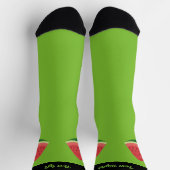 Wassermelone Slice Socks Socken (Oben)