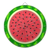 Wassermelone Slice Sommer Früchte mit Rind Dartscheibe (vorne)