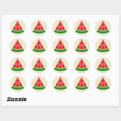 Wassermelone Slice Sticker (Blatt)