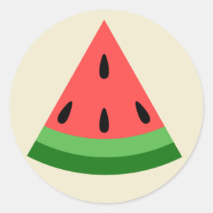 Wassermelone Slice Sticker