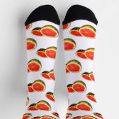Wassermelone Socken (Oben)