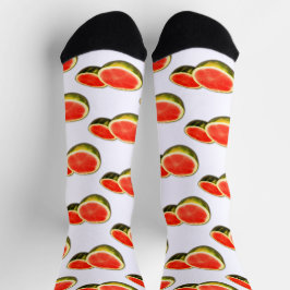 Wassermelone Socken