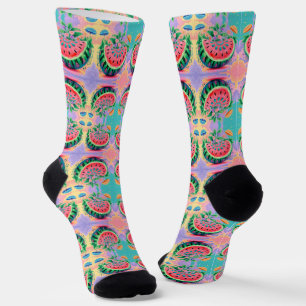 Wassermelone Socken