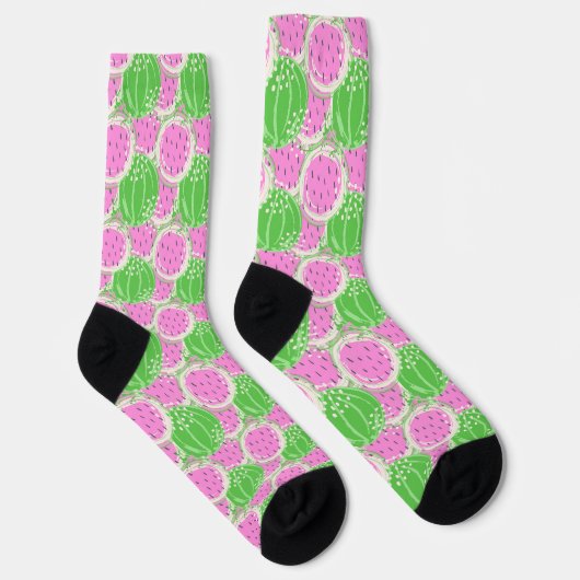 Wassermelone Socken (Rechts)