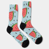 Wassermelone Socken (Rechts)