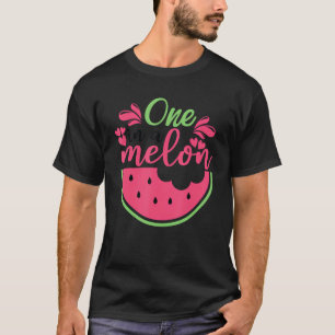Wassermelone Sommer Eins in einem Melonen Obst Coo T-Shirt