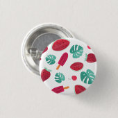 Wassermelone-Sommer-Knopf Button (Vorne & Hinten)