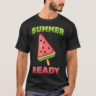 Wassermelone - Sommerferien - Melon - Obst - Vacat T-Shirt