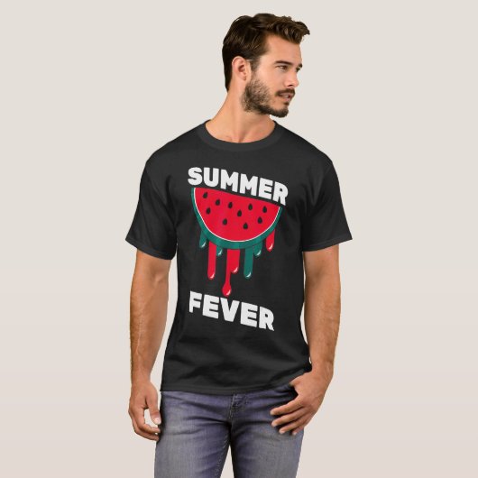 Wassermelone - Sommerfieber - Melon - Obst - Gemüs T-Shirt (Vorne ganz)