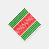 Wassermelone Sommerfrüchte Serviette (Ecke)