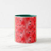 Wassermelone Sommerfrüchte Zweifarbige Tasse (Mittel)