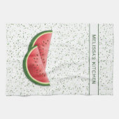Wassermelone Sommerfruchtscheiben mit individuelle Geschirrtuch (Horizontal)