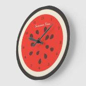 Wassermelone Sommerzeit Uhr (Winkel)