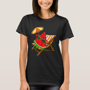 Wassermelone Sonnenbrille Wasser Melone Sommer m T-Shirt
