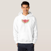 Wassermelone Stadt Hoodie (Vorne ganz)