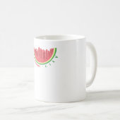 Wassermelone Stadt Kaffeetasse (VorderseiteRechts)