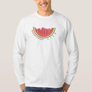 Wassermelone Stadt T-Shirt