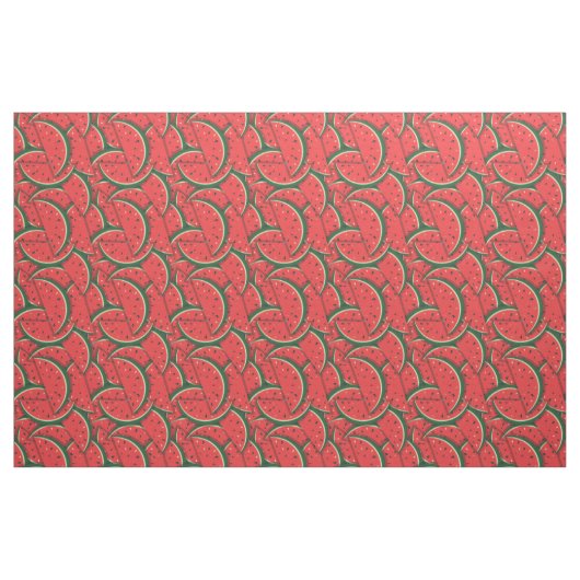 Wassermelone Stoff (Fat Quarter (45,7 x 55,9 cm))