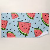 Wassermelone Strandtuch (Vorderseite)