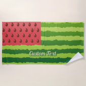 Wassermelone Strandtuch (Vorderseite)