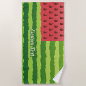 Wassermelone Strandtuch (Vorderseite)