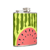 Wassermelone Stripe Pink Flachmann (Rechts)