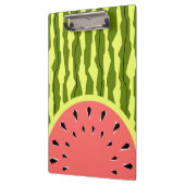 Wassermelone Stripe Pink Klemmbrett (Links)