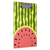 Wassermelone Stripe Pink Klemmbrett (Rechts)