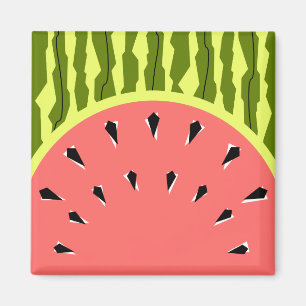 Wassermelone Stripe Pink Magnet
