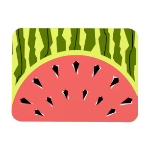 Wassermelone Stripe Pink Magnet