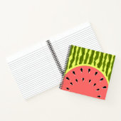 Wassermelone Stripe Pink Notizblock (Innenseite)