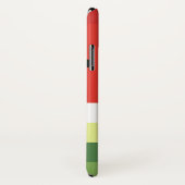 Wassermelone Stripes individuelle Name Telefongehä Case-Mate iPhone Hülle (Hinten/Rechts)