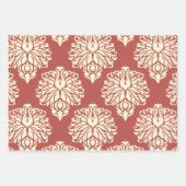 Wassermelone Südliche Hütte Damaskus Geschenkpapier Set (Vorderseite 2)