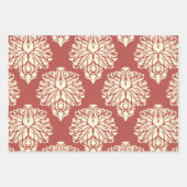 Wassermelone Südliche Hütte Damaskus Geschenkpapier Set (Vorderseite)