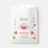 Wassermelone Süße Girl Geschenktütchen (Vorderseite)