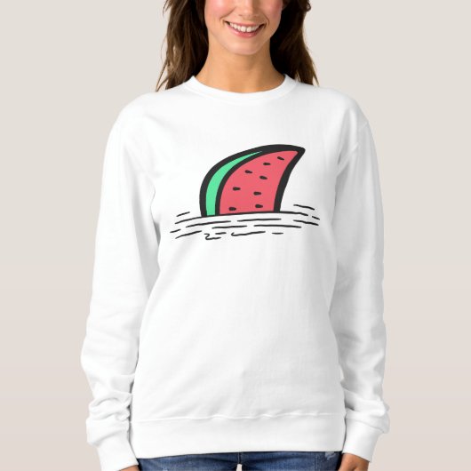 Wassermelone Sweatshirt (Vorderseite)